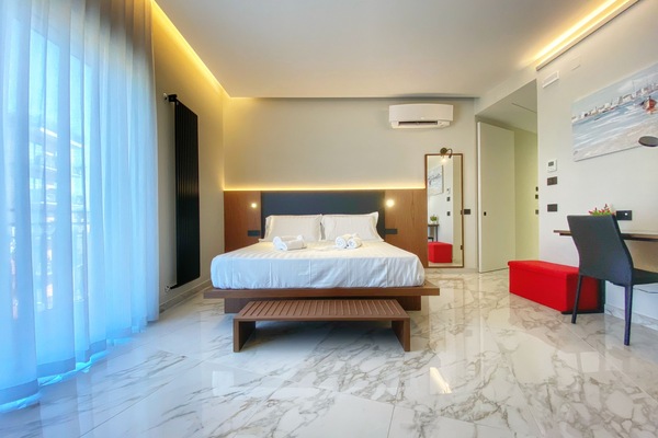 Junior Studio Suite, 2 Bedrooms, Non Smoking, Sea View | Memory foam beds, in-room safe, individually furnished, soundproofing