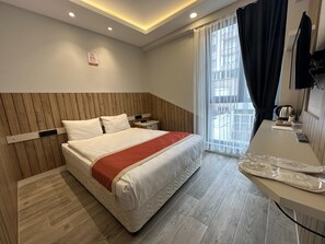 In-room safe, soundproofing, free WiFi, bed sheets - Cetin City Hotel (Bandirma)