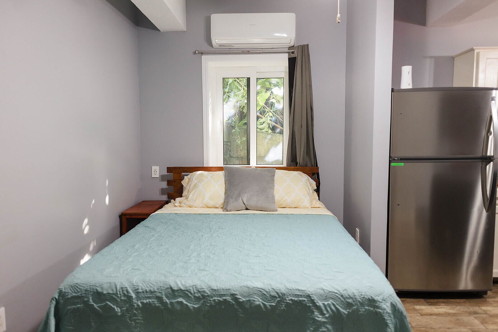 1 makuuhuone, silitysrauta/-lauta, ilmainen Wi-Fi, vuodevaatteet