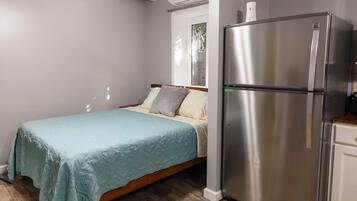 1 soverom, strykejern/-brett, wi-fi (inkludert) og sengetøy