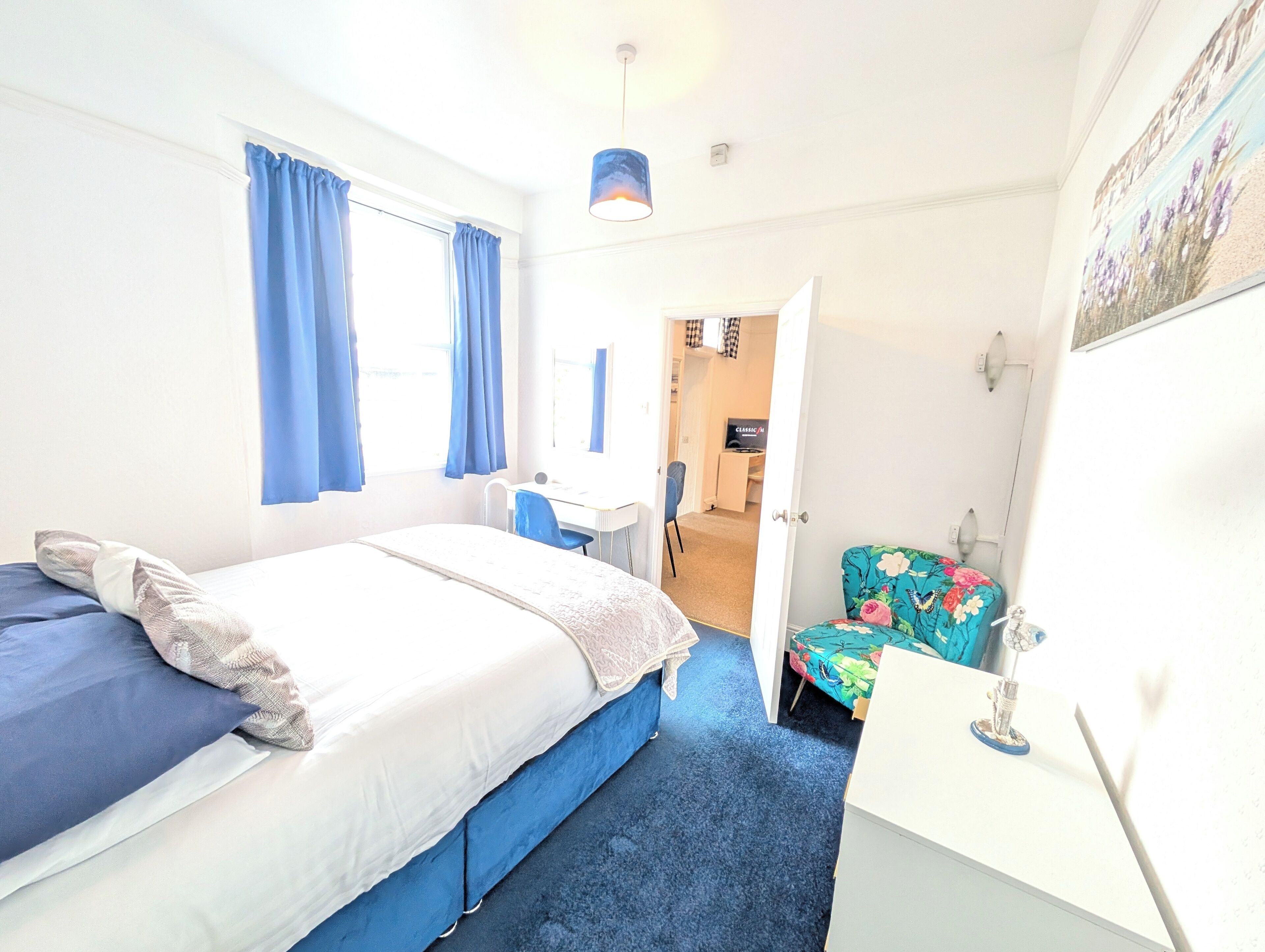 Superior Apartment, 1 Bedroom (Apartment 3) | Blackout drapes, iron/ironing board, WiFi (free), bed sheets