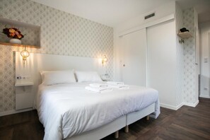 1 soverom, strykejern/-brett, wi-fi (inkludert) og sengetøy