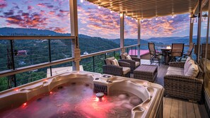 Bain à remous extérieur