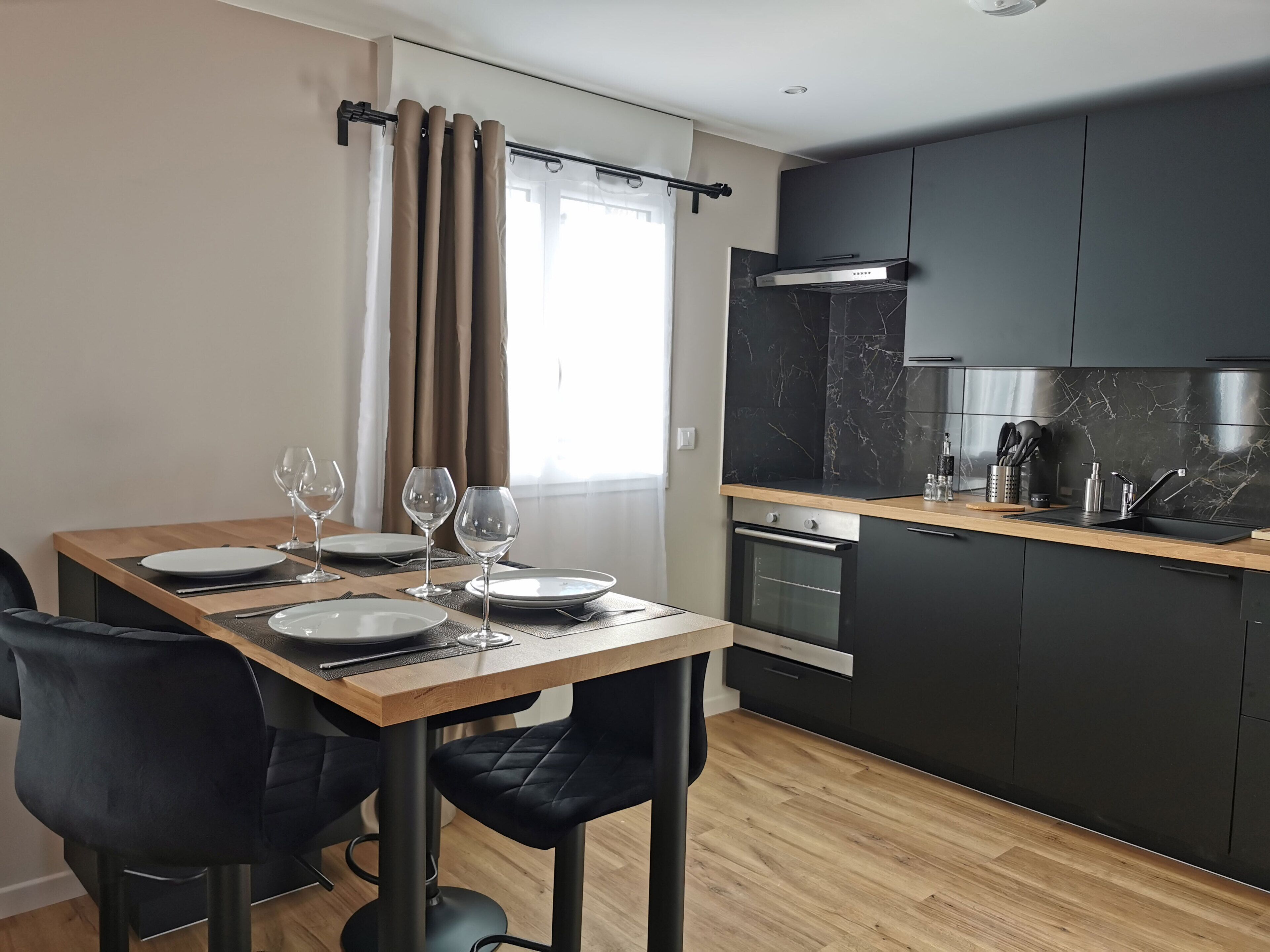 Estúdio família, suíte, vista para o jardim (Cemoi) | Opções para refeição