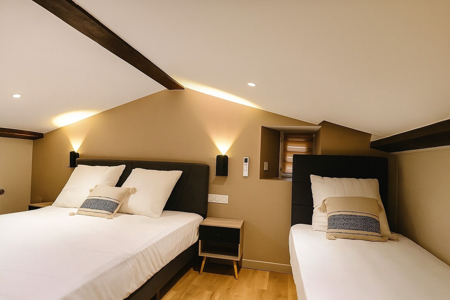 Family apartment with hot tub | Premium bedding, memory foam beds, minibar, in-room safe