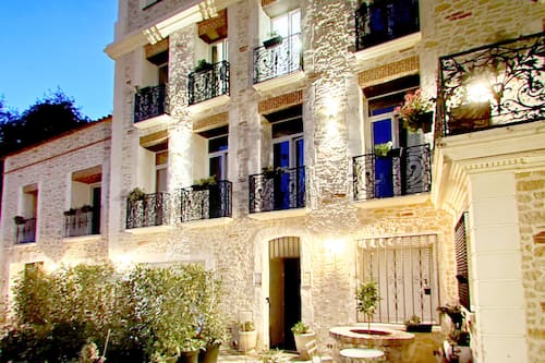 Façade de l’hébergement