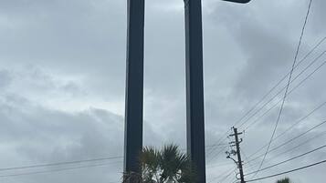 Overnatningsstedets facade