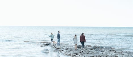 Sur la plage