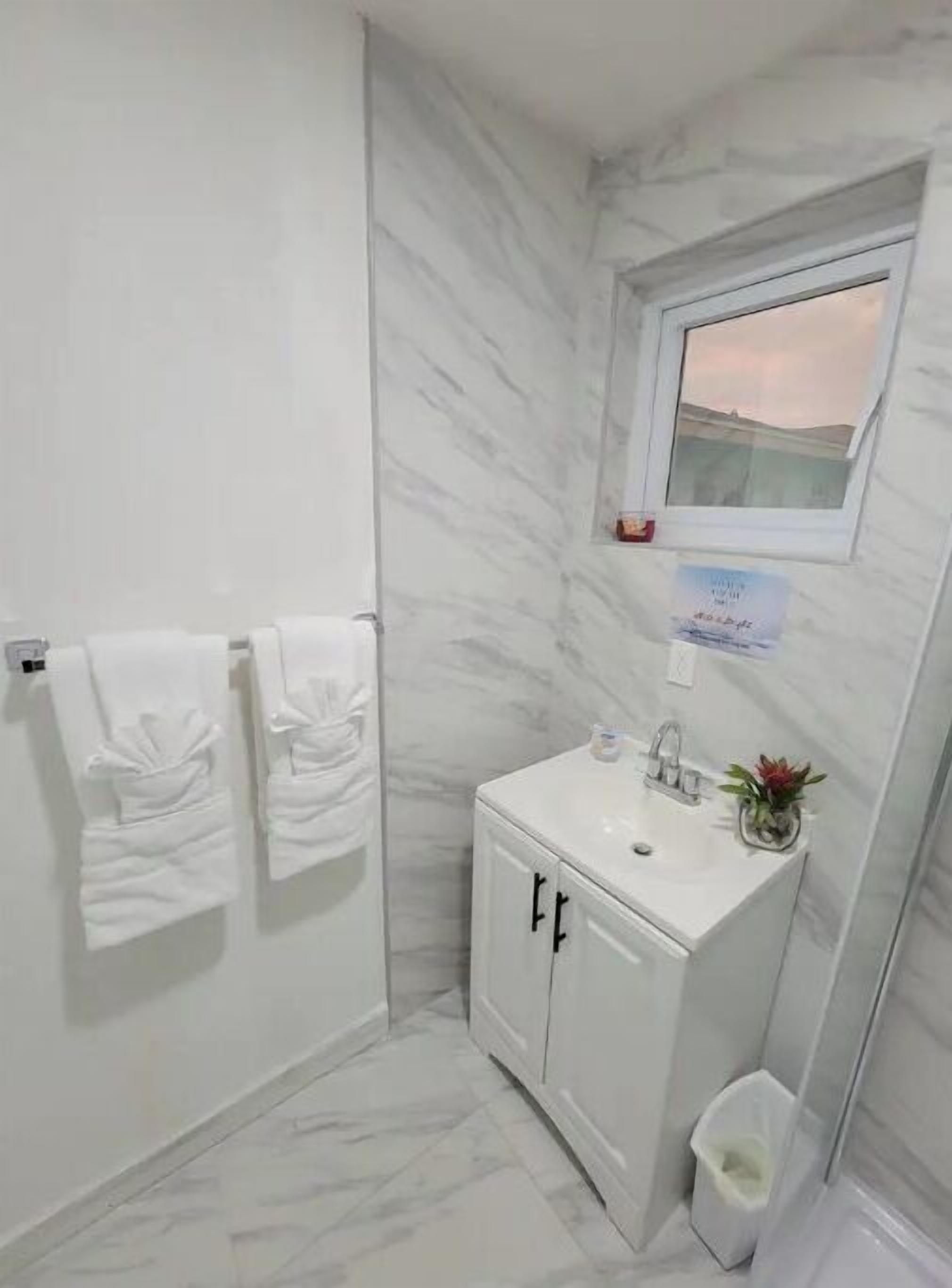 Dutxa, assecador de cabells, tovalloles i sabó 