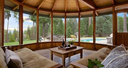 Escape to Nevada City’s Round House Retreat.