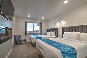 4 bedrooms, iron/ironing board, travel cot, free WiFi