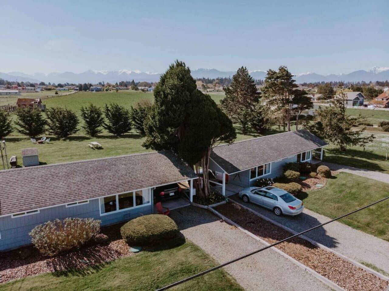 Overnattingsstedets uteområder