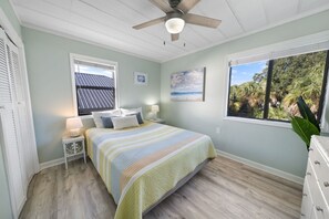 2 bedrooms, iron/ironing board, free WiFi, bed sheets