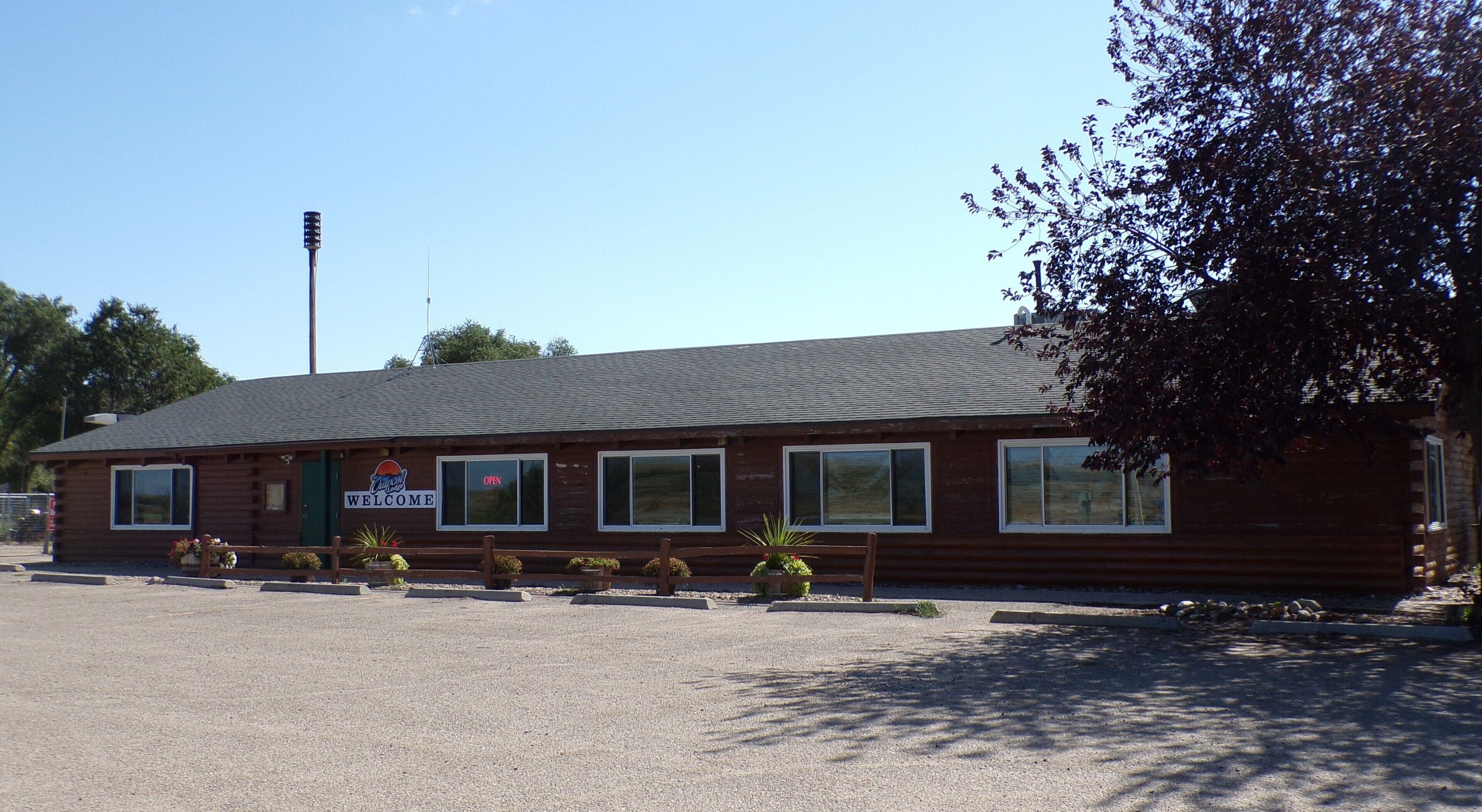 Fachada de la propiedad