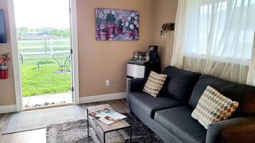 電視、壁爐、乒乓球設施