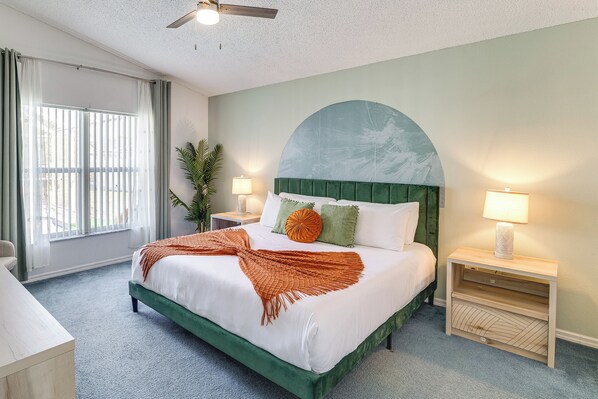 4 chambres, fer et planche à repasser, Wi-Fi, draps fournis