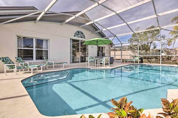 Kissimmee Vacation Rental | 4BR | 2.5BA | 1 Entry Step | 2,210 Sq Ft