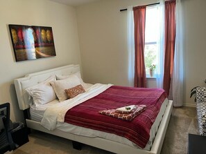 2 室のベッドルーム、インターネット、ベッドシーツ