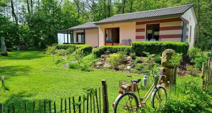 Ferienhaus Rehblick, direkt in der Natur, mit Lesezimmer und 2 Terrassen