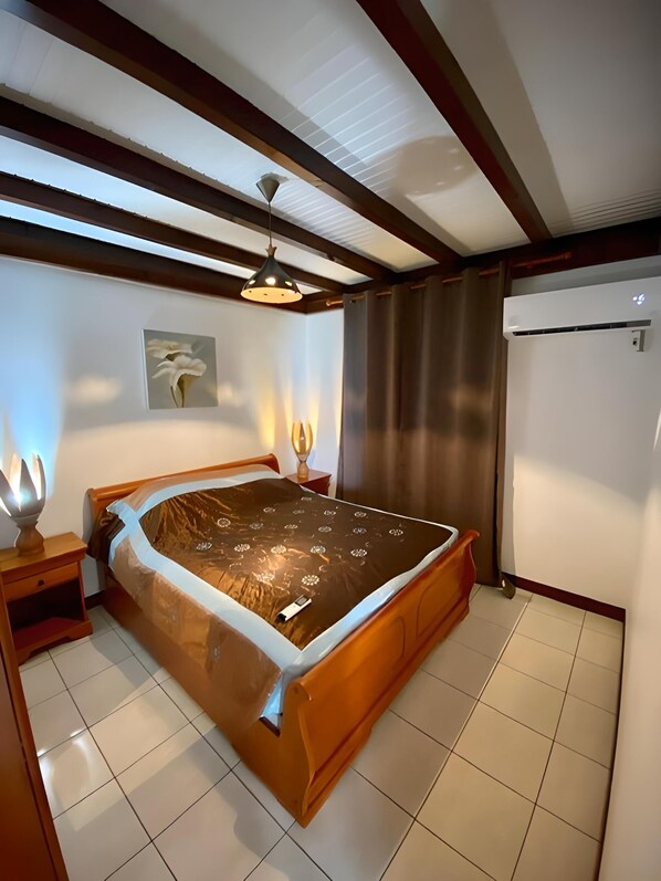 1 bedroom, iron/ironing board, travel crib, free WiFi