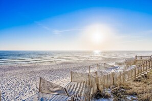On the beach