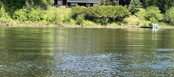 Private all season cottage on the majestic Madawaska River!