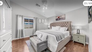 3 chambres, bureau, fer et planche Ă repasser, Wi-Fi gratuit