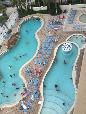 Innenpool, Außenpool