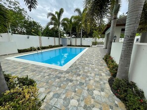 Outdoor pool - Beautiful accommodation with pool (Santiago De Los Caballeros)