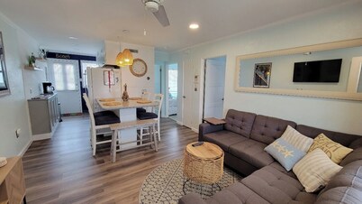 Pet Friendly 2 bed 1 bath condo 
4 night Minimum in-season June-Sept