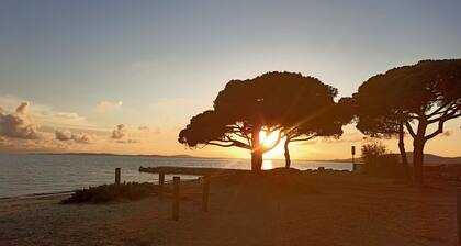 RARE: Maison classĂ©e 3*- 81mÂČ 100m plages & port, climatisatisĂ©e, parking, wifi