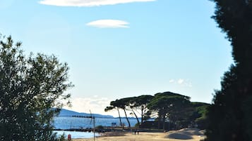 Am Strand, Liegestühle