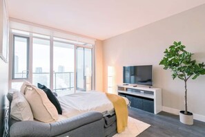 1 bedroom, iron/ironing board, free WiFi, bed sheets