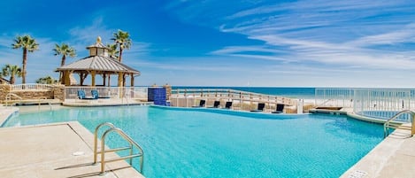 Indoor pool, a heated pool