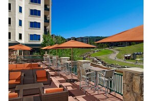 Outdoor dining - Area's only full service ski-in/ski-out resort (Steamboat Springs)