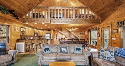 Secluded Log Cabin 5 Bedrooms. 5 Miles From National Park 15 Miles To Dollywood