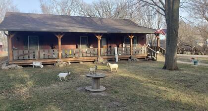 Spacious Cabin with Open Floor Plan located Right in Town!