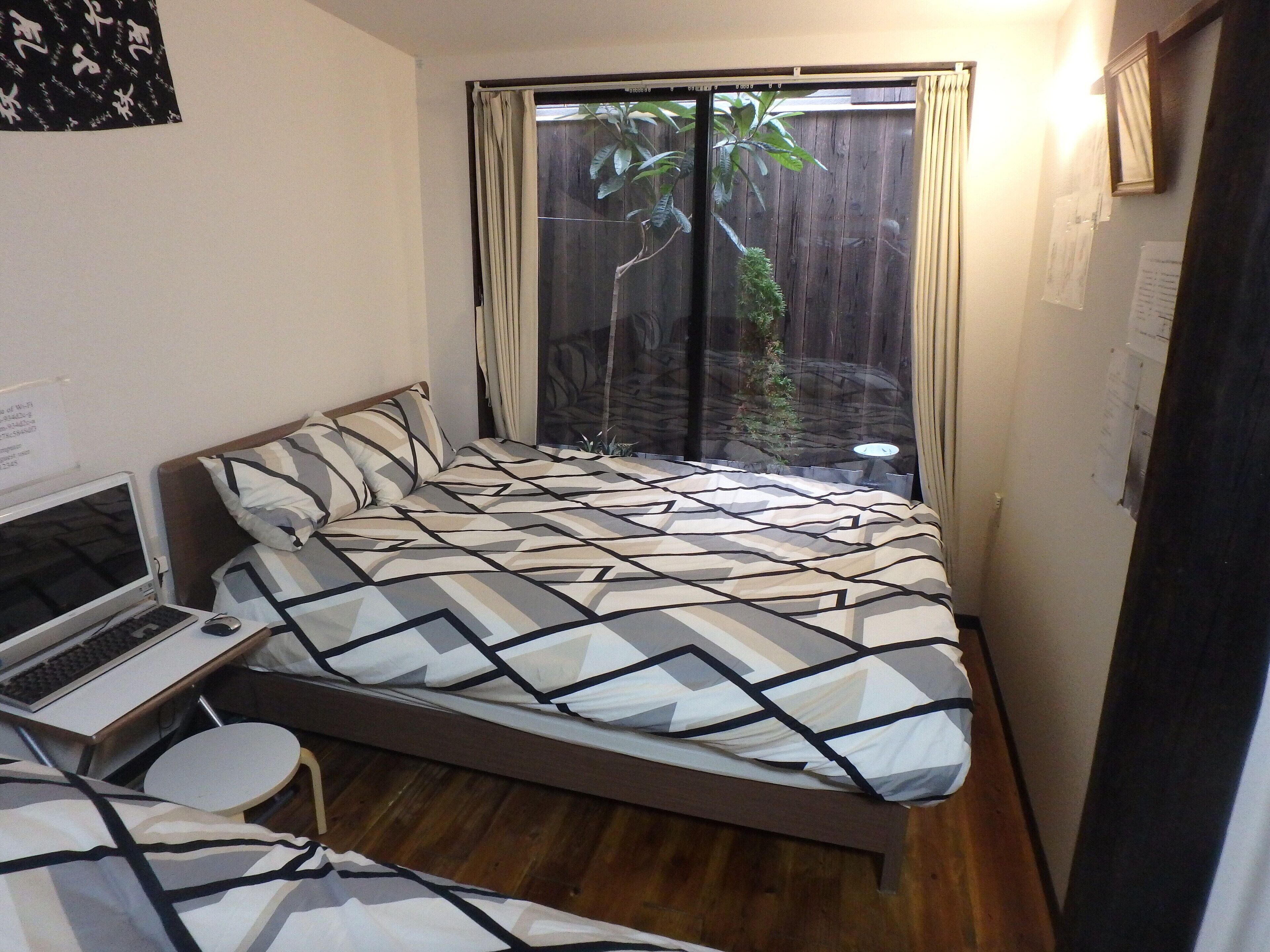 1 bedroom, WiFi, bed sheets