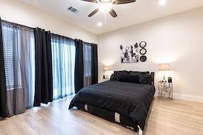 1 bedroom, iron/ironing board