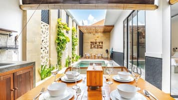 Villa, 1 Bedroom, Private Pool Tulip | Comedor
