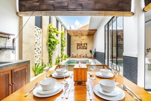 Villa, 1 Bedroom, Private Pool Tulip | Dining room - Villa Kamaratih (Legian)