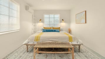 2 bedrooms, desk, iron/ironing board, free WiFi