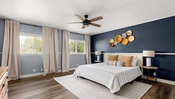 3 chambres, bureau, fer et planche Ă repasser, Wi-Fi gratuit