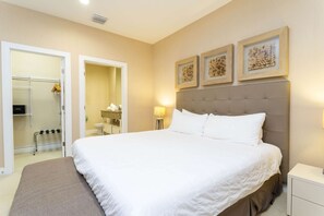 4 bedrooms, desk, iron/ironing board, WiFi