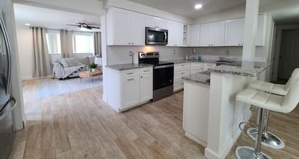 Family friendly 4-bedroom home with heated pool!