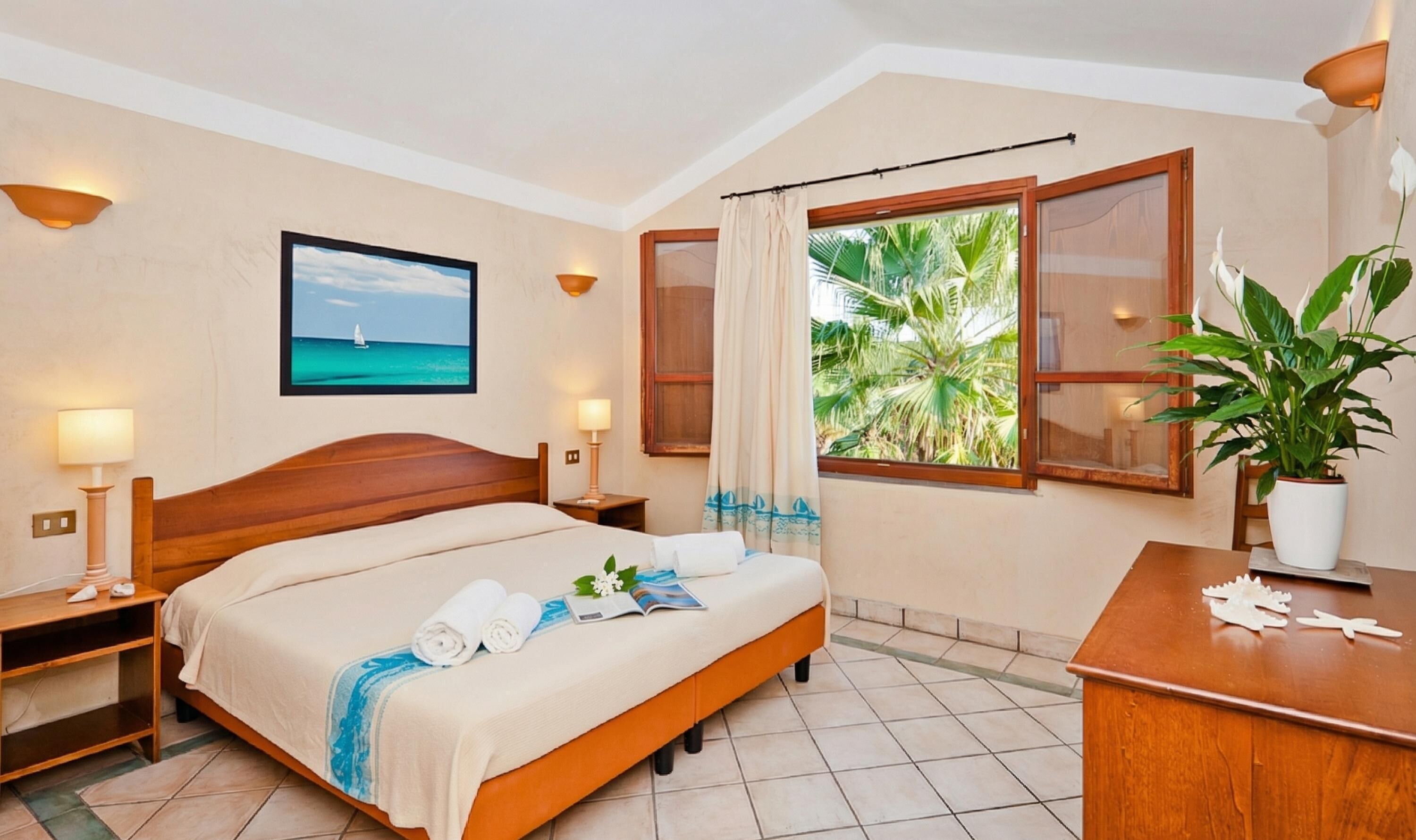 Standard Apartment, Multiple Bedrooms (Baia Delle Palme Bilo Premium) | 1 bedroom, bed sheets