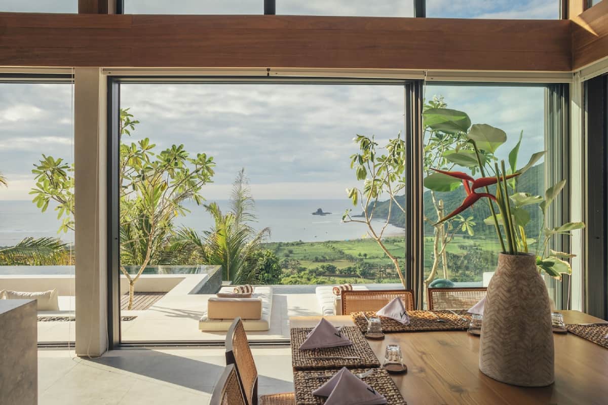 Villa de lujo, 4 habitaciones, piscina privada, vistas al mar (Villa Kami) | Zona de estar