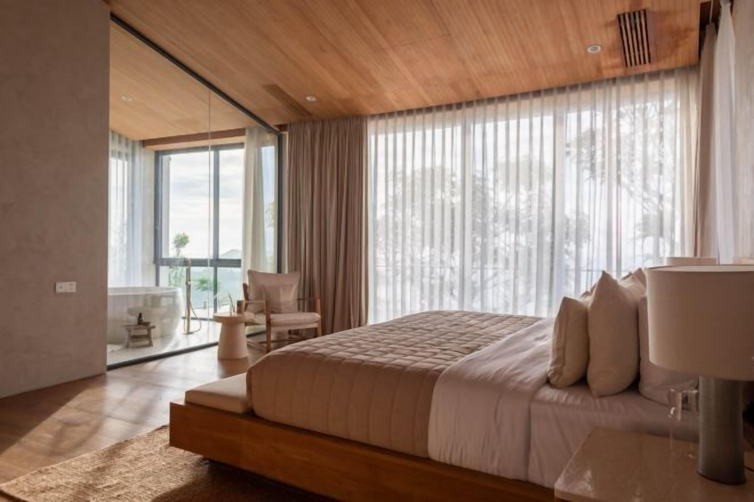 Sängtillbehör av högsta kvalitet, minibar och individuell inredning