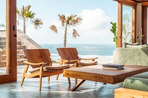 Luxury-Villa, 5 Schlafzimmer, eigener Pool, Meerblick (Villa Nabu) | Wohnbereich