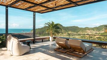 Luxury Villa, 4 Bedrooms, Private Pool, Sea View (Villa GEM with Yoga Deck) | Teres/patio